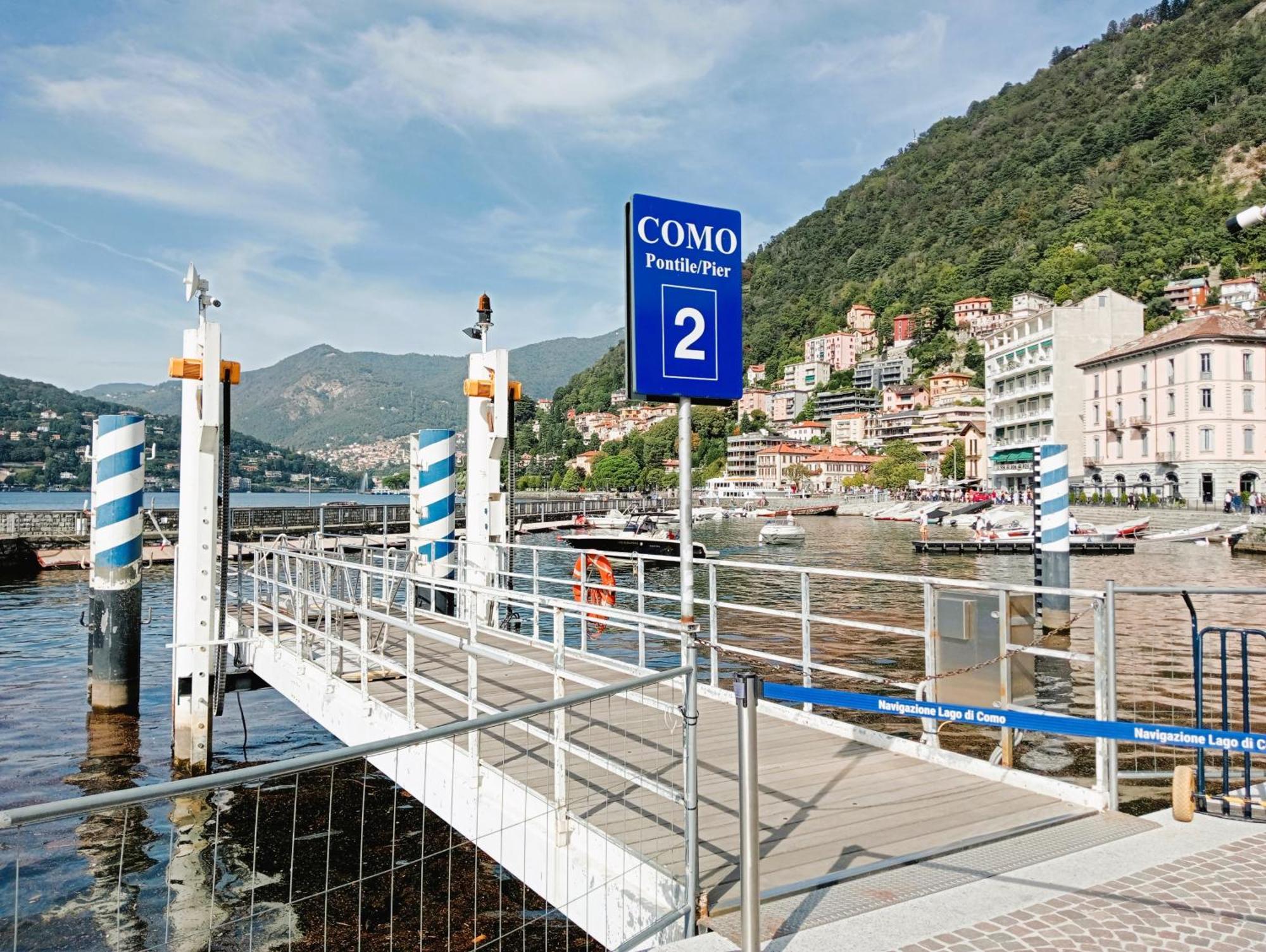 Amendola City View Apartments Suite Romantica Como Dış mekan fotoğraf